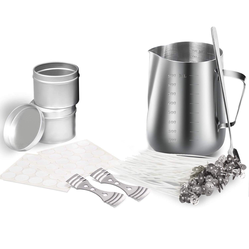 UCAMP Kaarsenmakingsset - DIY Geurkaars Maken Kit Voor Beginners - Doe-Het-Zelf Set