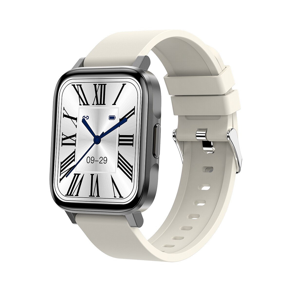 Reloj inteligente F60 para hombre y mujer, accesorio de pulsera resistente al agua IP68 con pantalla táctil de 1,7 pulgadas, control del ritmo cardíaco y la temperatura corporal, VS Y20 P8 W46 D20: Gris