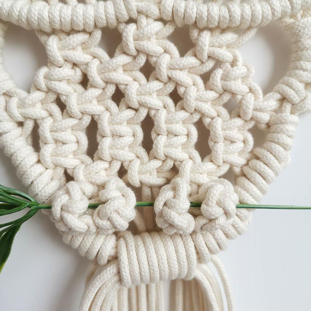 Hiboux macramé tissé tenture murale Dreamcatchers bohème tapisserie mur Art décor pour appartement dortoir décoration