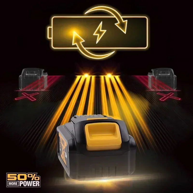 Batterie originale-DEWALT 20V, 6AH, batterie lithium-ion rechargeable, DEWALT, DCB115, DCB118, charge rapide, batterie pour outils DEWALT,