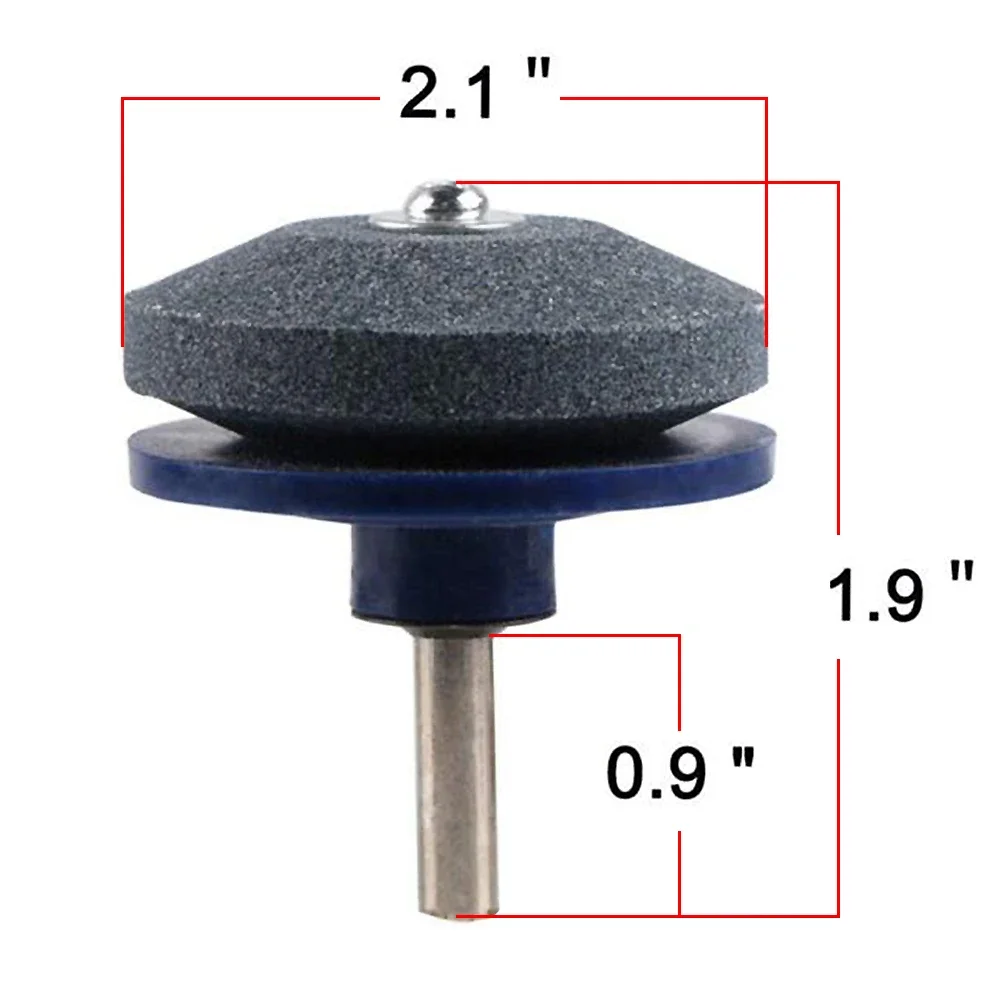 Knife Sharpener Blade Balancer Fast Lawnmower Blade Sharpener Universal Grinding Rotary Drill Cutting Tool Accessories: Red