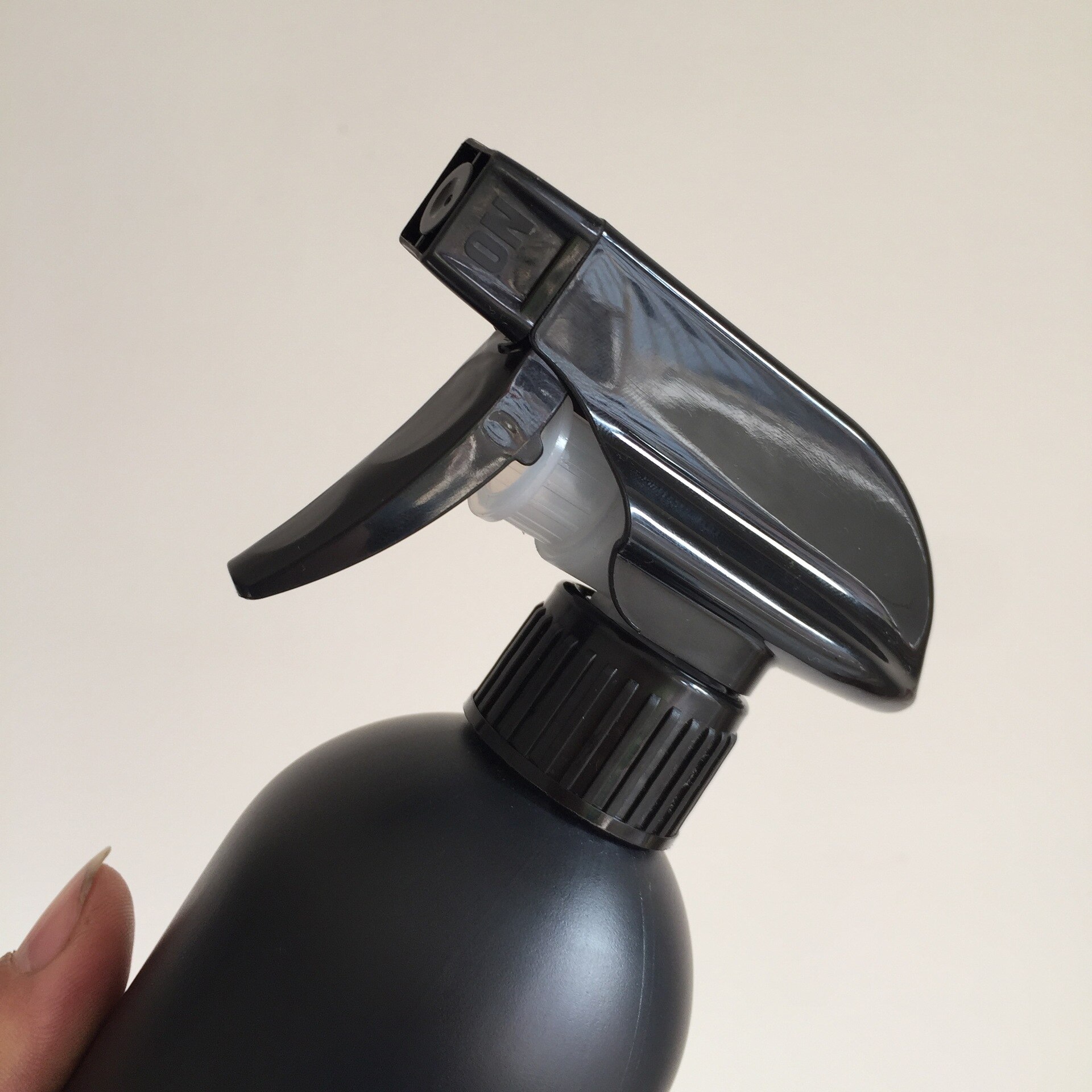500ml tomme sorte spray plastflaske vaske rengøringsmiddel køkken vand sprøjte genopfyldelig flaske med tåge sprøjte