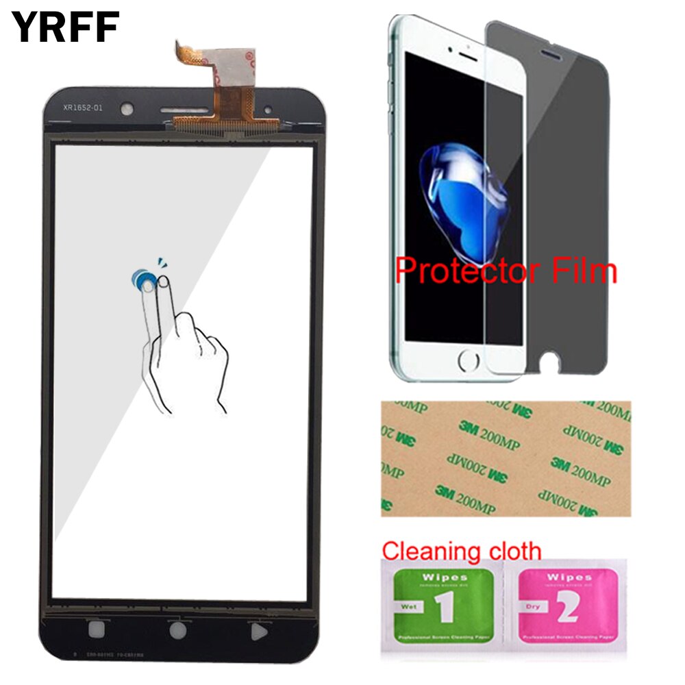 5.0 ''Touchscreen Für Scheitel Beeindrucken Glück Touchscreen Digitizer Tafel Vorderseite Glas Sensor Werkzeuge Protecotr Film Klebstoff