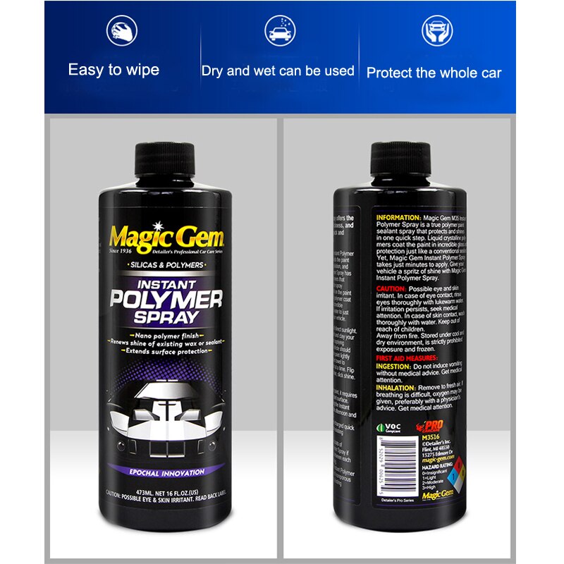 Nano recubrimiento de cerámica líquido recubrimiento de vidrio agente rápido chapado súper hidrofóbico Anti-Scrrophobic Anti-Scratch revestimiento de pintura cuidado