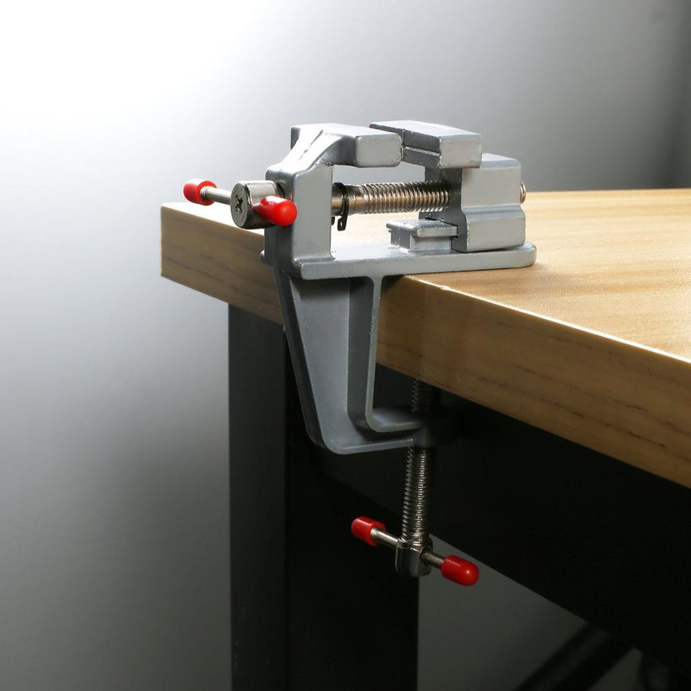 Mini banc étau Table vis étau en alliage d'aluminium 30mm petits bijoutiers passe-temps pince étau pour bricolage artisanat moule fixe outil de réparation