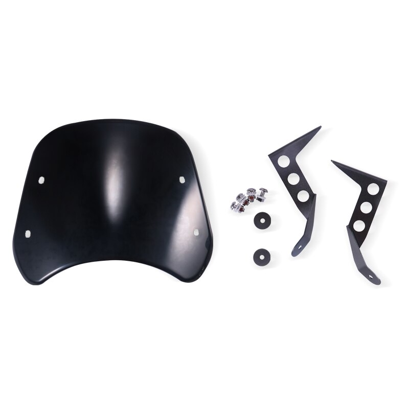 Motorcycle Black/Smoke/Clear Front Headlight Windshield Fairing Windscreen Deflector For Benelli Leoncino 250