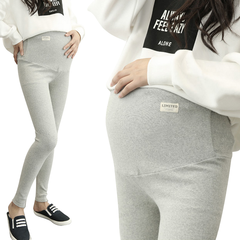 Maternity Leggings Adjustable Women Pants Pregnant Woman Leggings Spring Cotton Trousers High Elastic Maternity Leggings