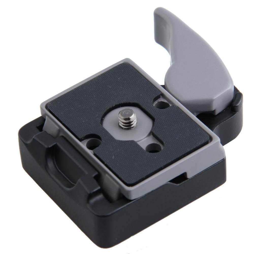 2 in 1 200PL-14 Quick Plate Release Clamp Adapter Release Plate Compatible for camera tripod with Manfrotto