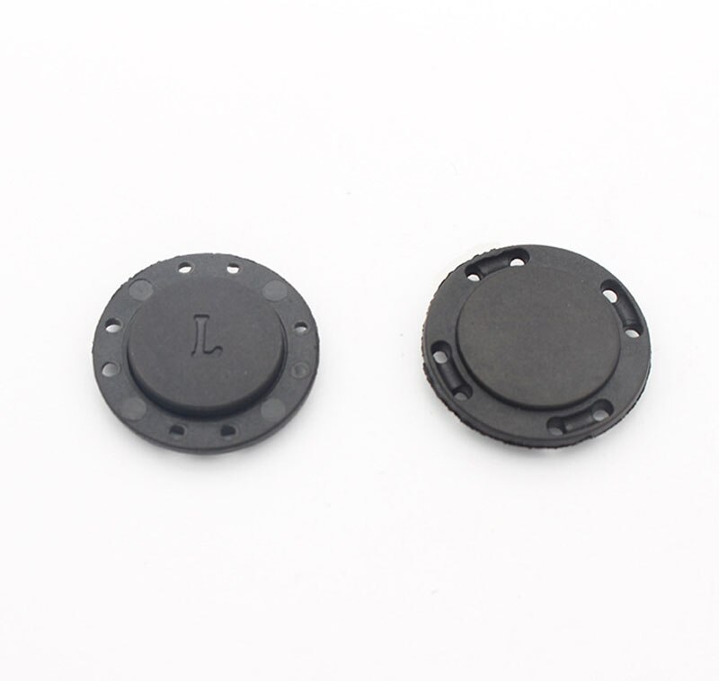 10sets White Black Plastic Nylon Magnetic Snap Button for Bag Handbag Sewing
