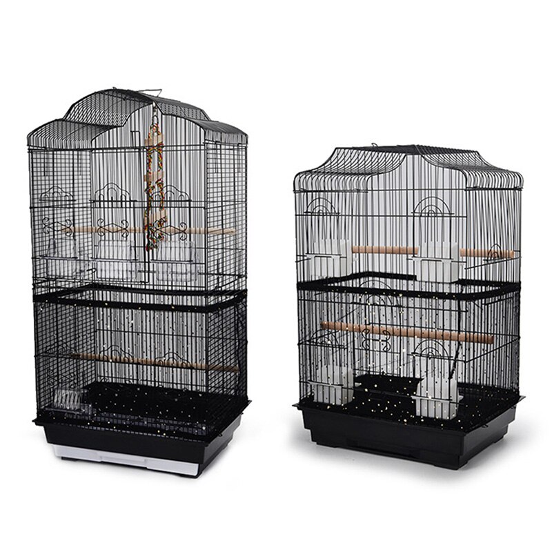 Bird Cage Dust Cover Anti-seed Net Cover Elastic Breathable and Washable Transparent Does Not Block Light Cage Remains Bright