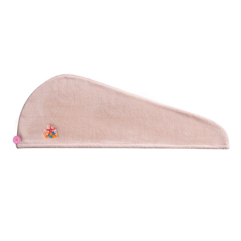 Dusjhår tørkehette superabsorberende hurtigtørkende dusjhette tørt hår håndkle sjampo håndklepakke turban kjølehåndkle: 3