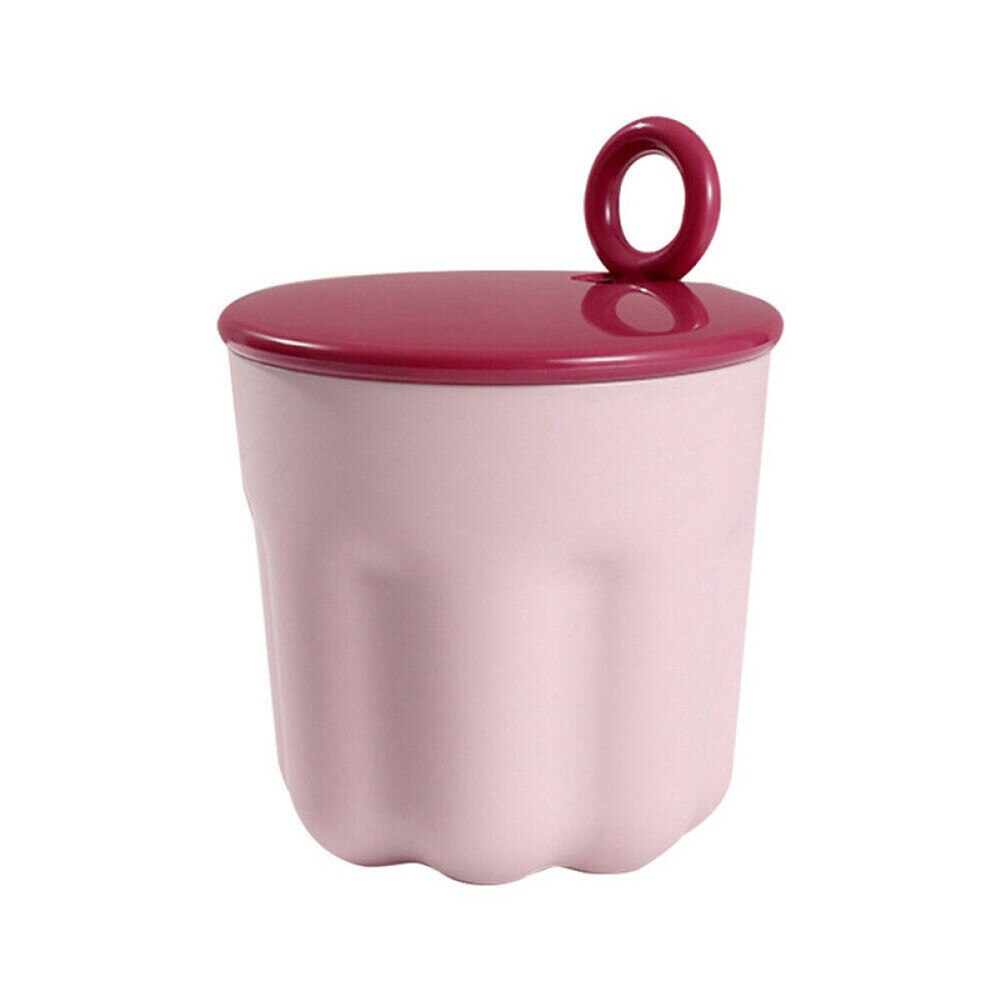 Facial Cleanser Foam Bubble Maker Cup Face Clean Tool Shower Bath Device Cleansing Cream Body Wash Shampoo Foamer: Pink