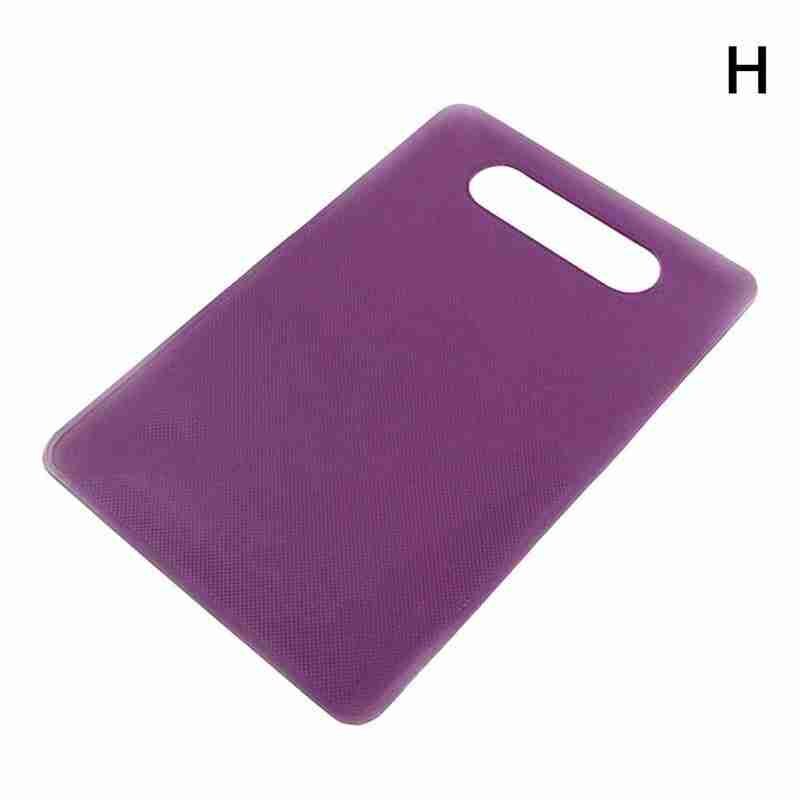 Non-slip Plastic Cutting Board Food Cutting Block Mat Tool Kitchen Cook Supplies Fruit And Vegetable Cutting: H