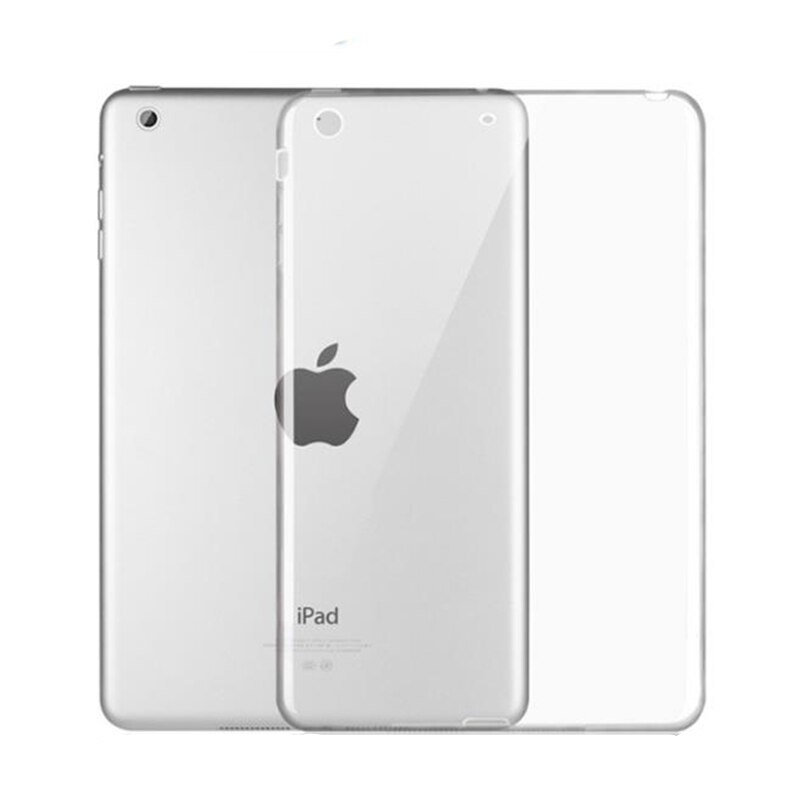 Na nowy iPad 2020 2019 10.2 Case TPU Silicon Transparent Slim Cover na iPad 2017 2018 Pro 10.5 Air 2 Air 1 Mini 2 3 4 Back Case