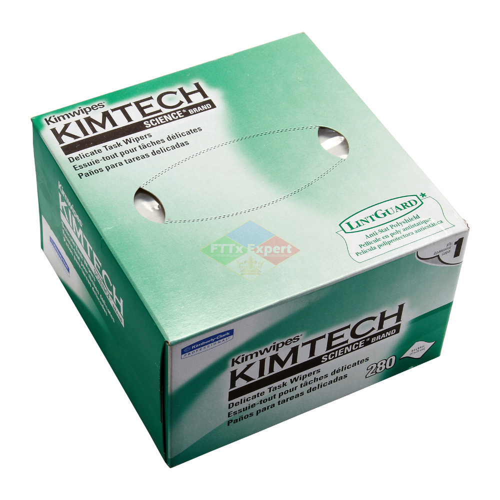 10pcs/lot 210 x 110mm Kimtech Kimwipes Delicate Task Wipes 280 Pieces Per Box For Optical Components Special