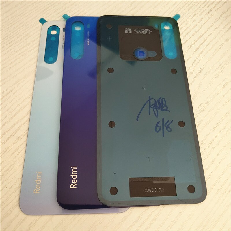 Per Xiaomi Redmi Note 8T pannello di copertura della batteria posteriore in vetro originale parti di ricambio del coperchio della custodia dello sportello posteriore