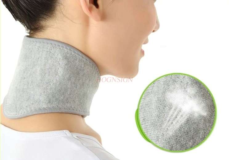 Selvopvarmende nakke varmt opvarmet halsbetræk med turmalin magnetisk terapi cervikale ærmer kold krave mænd og kvinder