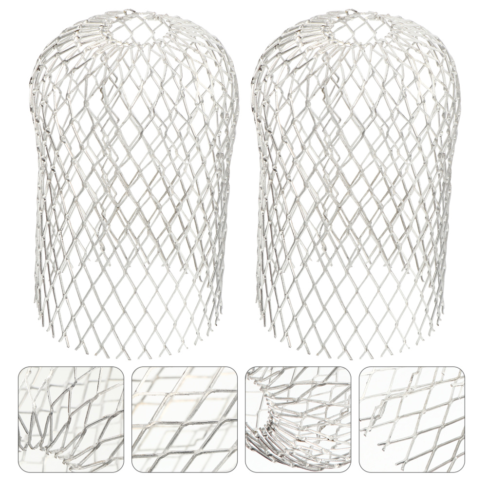 2pcs Gutter Guard Strainer Mesh Gutter Downspout Guard Leaf and Rain Filter