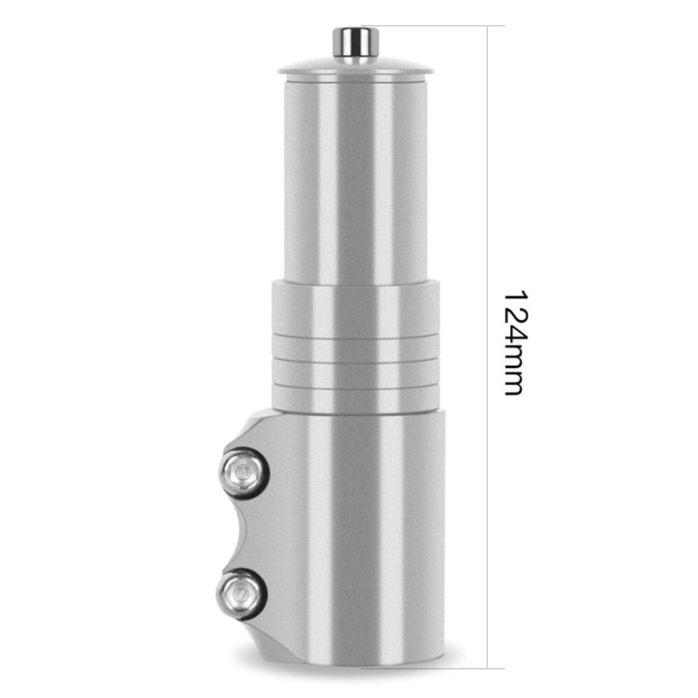 Rehausseur De VéLo RéGlable Guidon Fourche Tige éLéVatrice Extender TêTe Haute éLéVateur Alliage Aluminium Pour VTT Noir - Sport