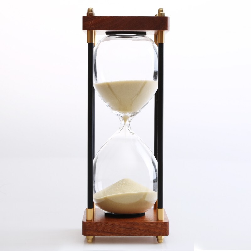RETRO HOURGLASS TIMER DESKTOP 30 MINUTES HOURGLASS CHILDREN'S BIRTHDAY HOME DECORATION ACCESSORIES HOURGLASS SAND TIMERS: Gold