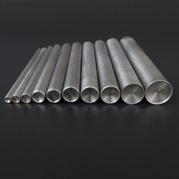 Junetree Double Cap Leather Rivet Rapid Setter Tool Kit & Steel Anvil Die Rivet Installation Tool multi size set