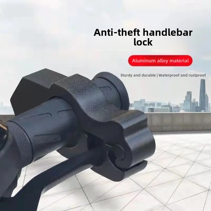 Anti-diefstal Handig autosleutelslot Elektrische fiets Motoroliepedaalslot Remslot Flesvormslot Auto-accessoires