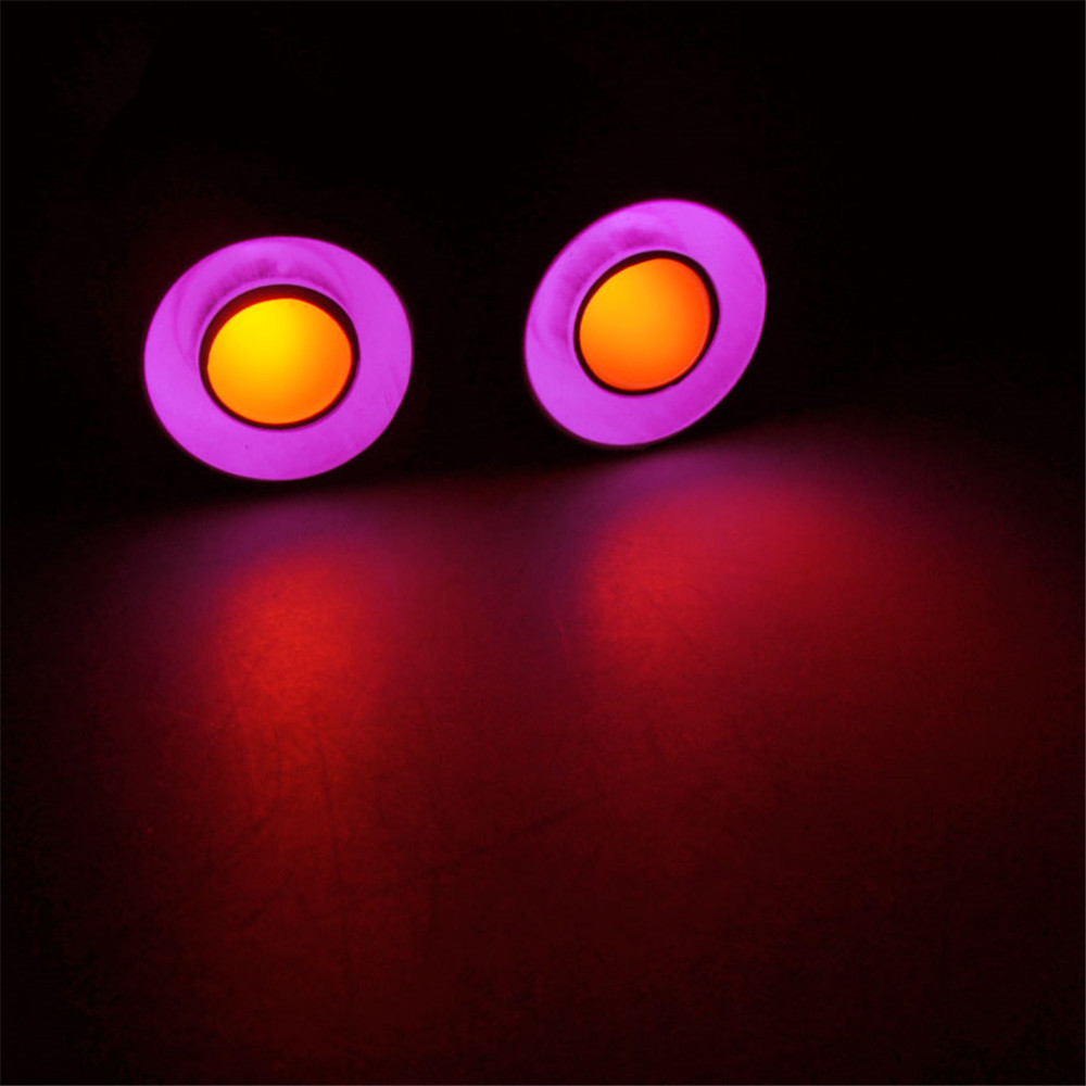 AXSPEED RC coche luz LED Ojos de Ángel y demonio faro 4,2 v-6v 10mm/13mm/17mm/22mm para 1:10 RC Rock Crawler Axial SCX10