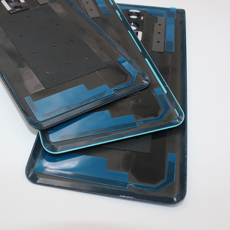 Original Für eins Plus 8 Zurück Batterie Abdeckung Gehäbenutzen Tür Hinten fallen Mit Kamera Rahmen Glas Objektiv Für OnePlus 8 + Klebeband