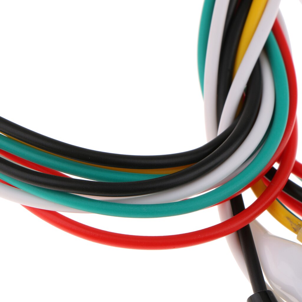 10 Pieces 5 Colors Alligator Clips Test Leads Wires Clip Clamps