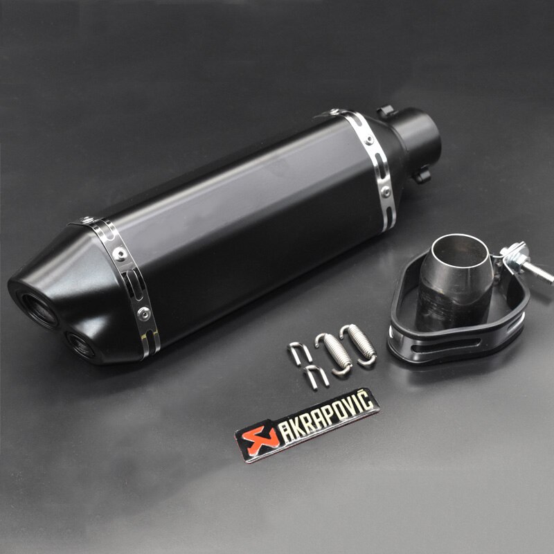 Universele voor akrapovic moto rcycle uitlaat escape moto met db killer Uitlaat Systemen voor honda benelli msx125 nmax EP01