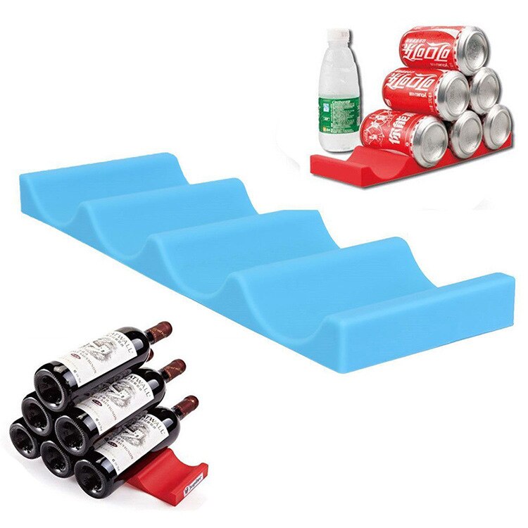 Silicone Beer Bottle Mat Beer Tray Beverage Cooler Beer Level Silicone Storage Mat