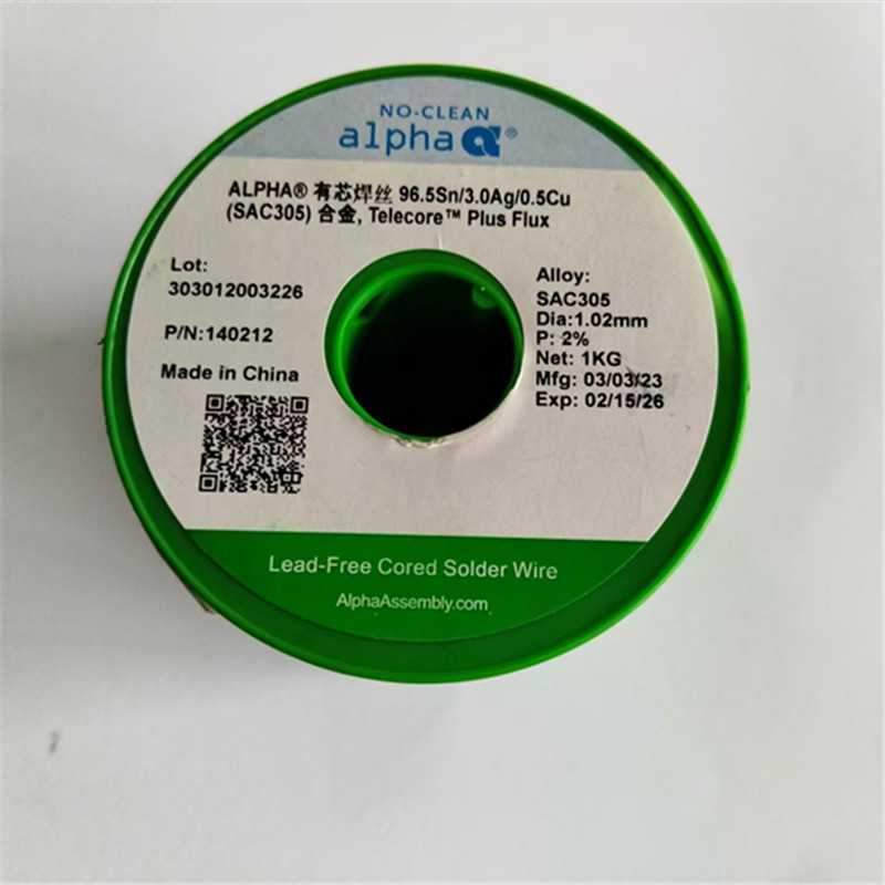 Alpha SAC305 lead-free silver solder wire 1.02MM from the United States