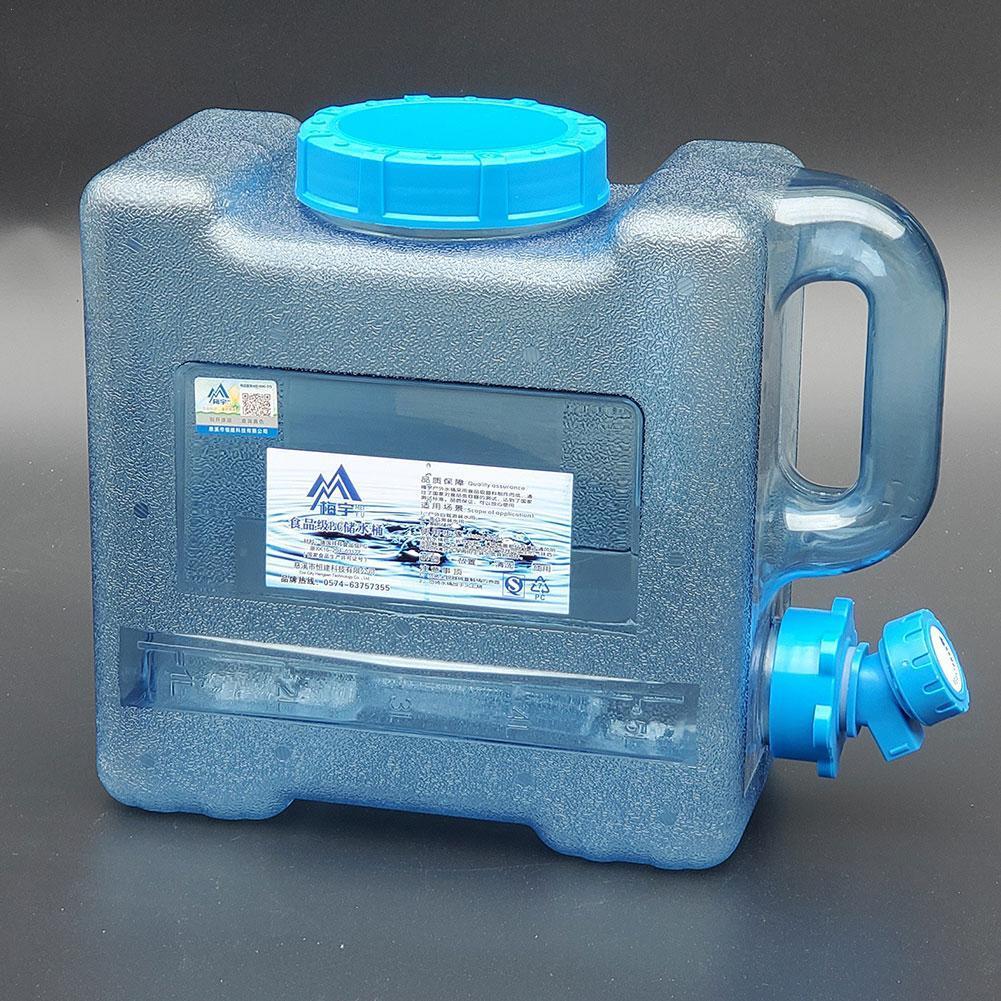 Outdoor Water Bucket Container Portable Driving Water Tank Container With Faucet For Camping Picnic Hiking
