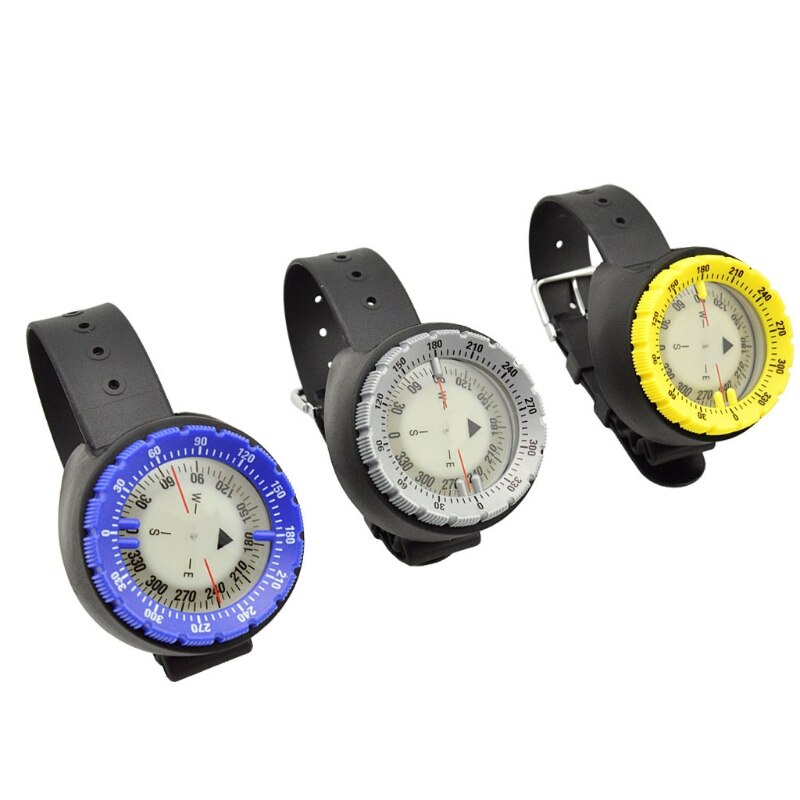Sous-marin 50m plongée boussole étanche navigateur numérique plongée lumineux équilibré montre pour la natation