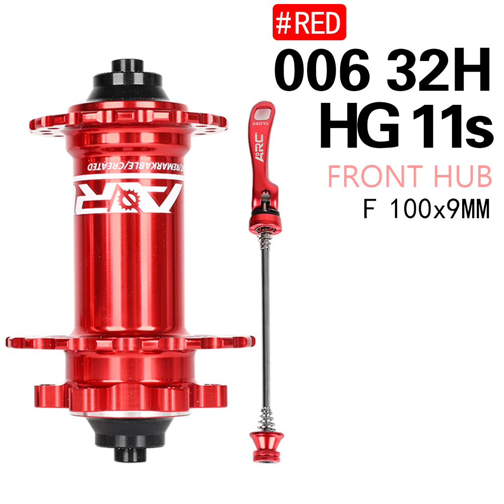 ARC MTB Bicycle Hubs 4 Sealed Bearings 120Ring 28/32/36 Holes Louder Noise Than MT007 PRO7 TANK TH390 Bike Hub 8 9 10 11Speed: light yellow