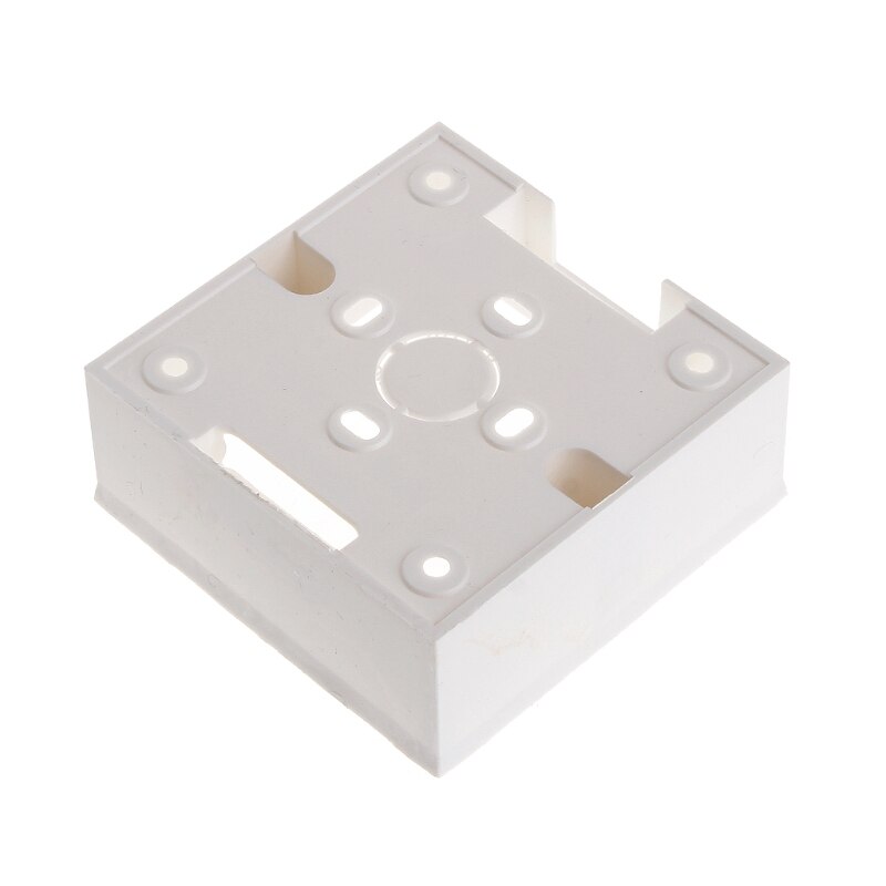 86X86 PVC Junction Box Wall Mount Cassette For Switch Socket Base Electrical Equipment