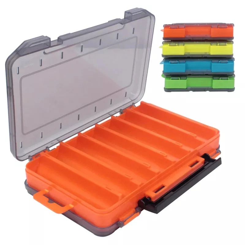 BURLE Angelzubehör-Box, U-Größe, Holz-Garnelenbox, Köderbox, Aufbewahrungsbox, VIB, Minobo Climb, transparent
