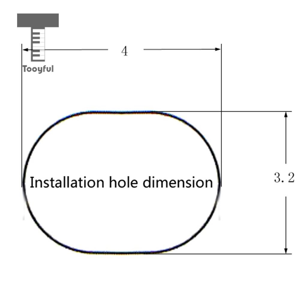 Tooyful 6 stuks plastic tuner stemmechanieken knoppen knop dop set voor akoestische/elektrische gitaar onderdelen koffie