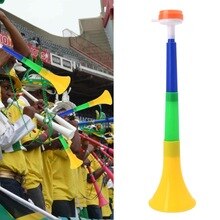 Stade de Football, cornes de Fan, ballon de Football, Vuvuzela, pom-pom girl, trompette pour enfants, directe