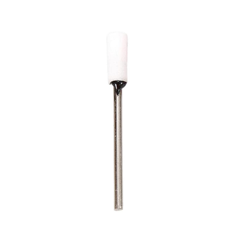 Outil de manucure électrique de foret d'art d'ongle carbure de silicium Carborundum tête de meulage tige de roue 2.34mm pour rectifier la porcelaine en métal