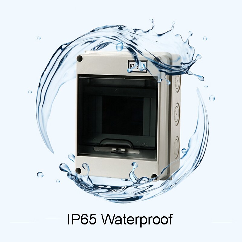 2/5/8/12/15/18/24Ways Electrical Distribution Box Outdoor Circuit Breaker MCB Power Plastic Junction Box Waterproof Project Case