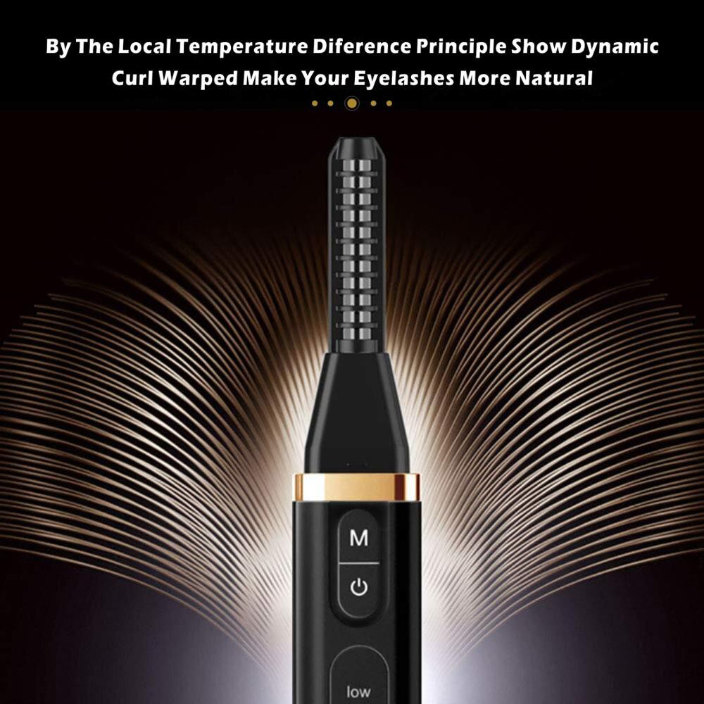 Elektrische Wimperkruller Verwarmde Wimper Pen Curler Clip Make-Up Tool Beauty Apparaat Strijken Wimpers Curler Clip