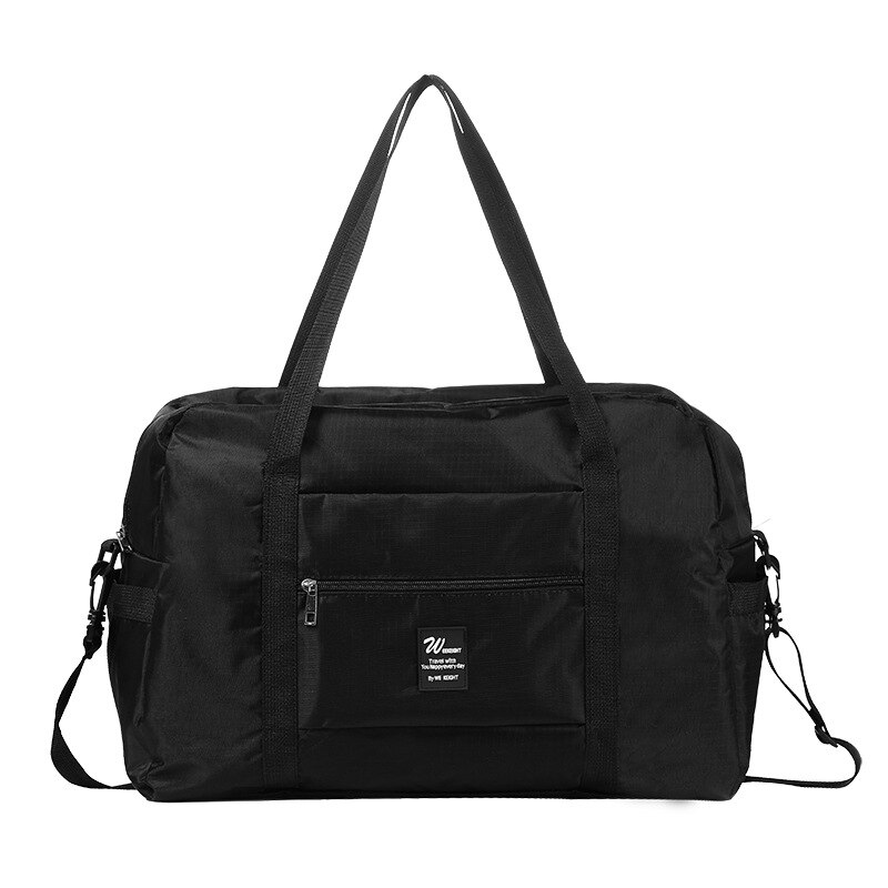 Oxford-Bolsa de equipaje de mano para mujer, de gran capacidad bolso de viaje, bolsa de almacenamiento para fin de semana, maleta con carrito a juego para hombro