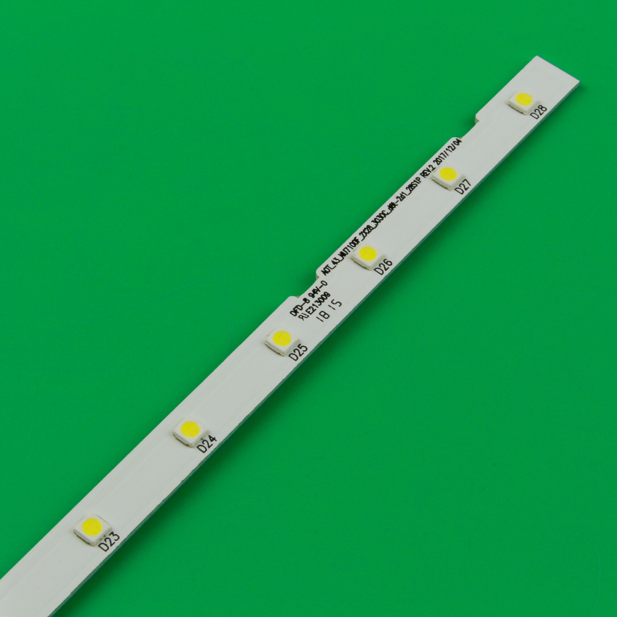 2 kpl led-taustavalonauhaa samsung 43 &quot;  ue43 nu 7092 ue43 nu 7090 ue43 nu 7170 ue43 ru 7100 ue43 nu 7120u ue43 nu 7170u cy -nn043 hgnv 2h