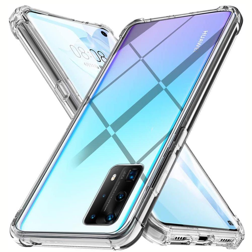 Custodia in Silicone trasparente antiurto per Huawei Honor 9A 20 custodia in TPU per Huawei P40 Pro Plus Lite P30 Y9 Prime 2019: Honor 9A