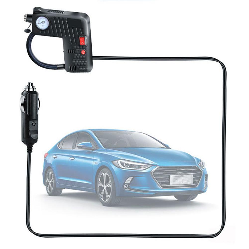 12V LED Portable Air Compressor Pump Tire for Electric Auto Car Bike Tire Inflator Pump