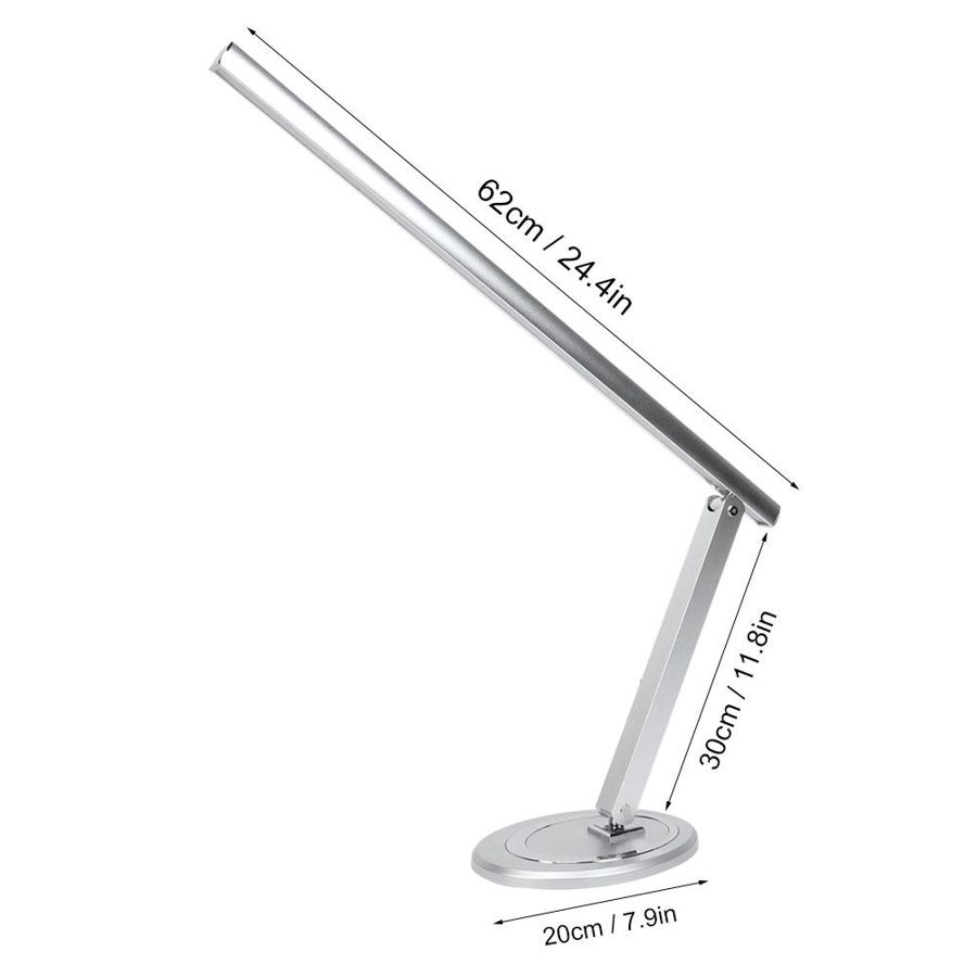 Kontorlamper usb foldbar led skrivebordslampe øjenpleje bordlamper til hjemmekontoret foldbar skrivebordslampe: Default Title