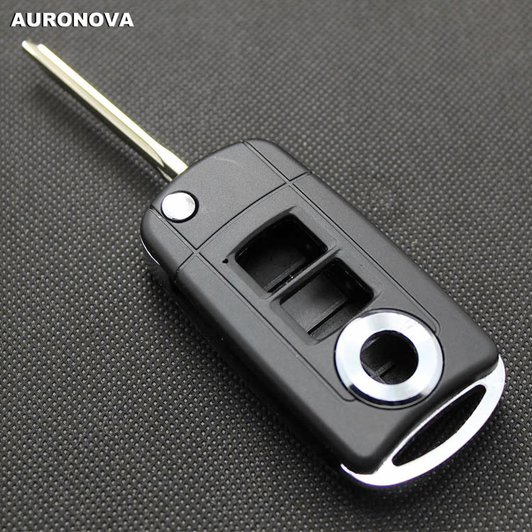 Auronova Upgrade Flip Folding Key Shell Voor Toyota Camry 3 Knoppen Gewijzigd Afstandsbediening Autosleutel Case Klassieke Soort