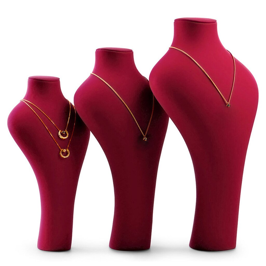 Ketting Sieraden Etalagepop Buste Organizer Standhouder Showcase