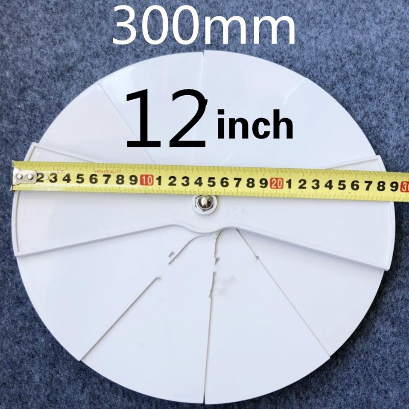 ABS plastic regulating valve round regulating valve od150-300mm for air vent outlet Air Vent Ducting Ventilation Exhaust Outlet